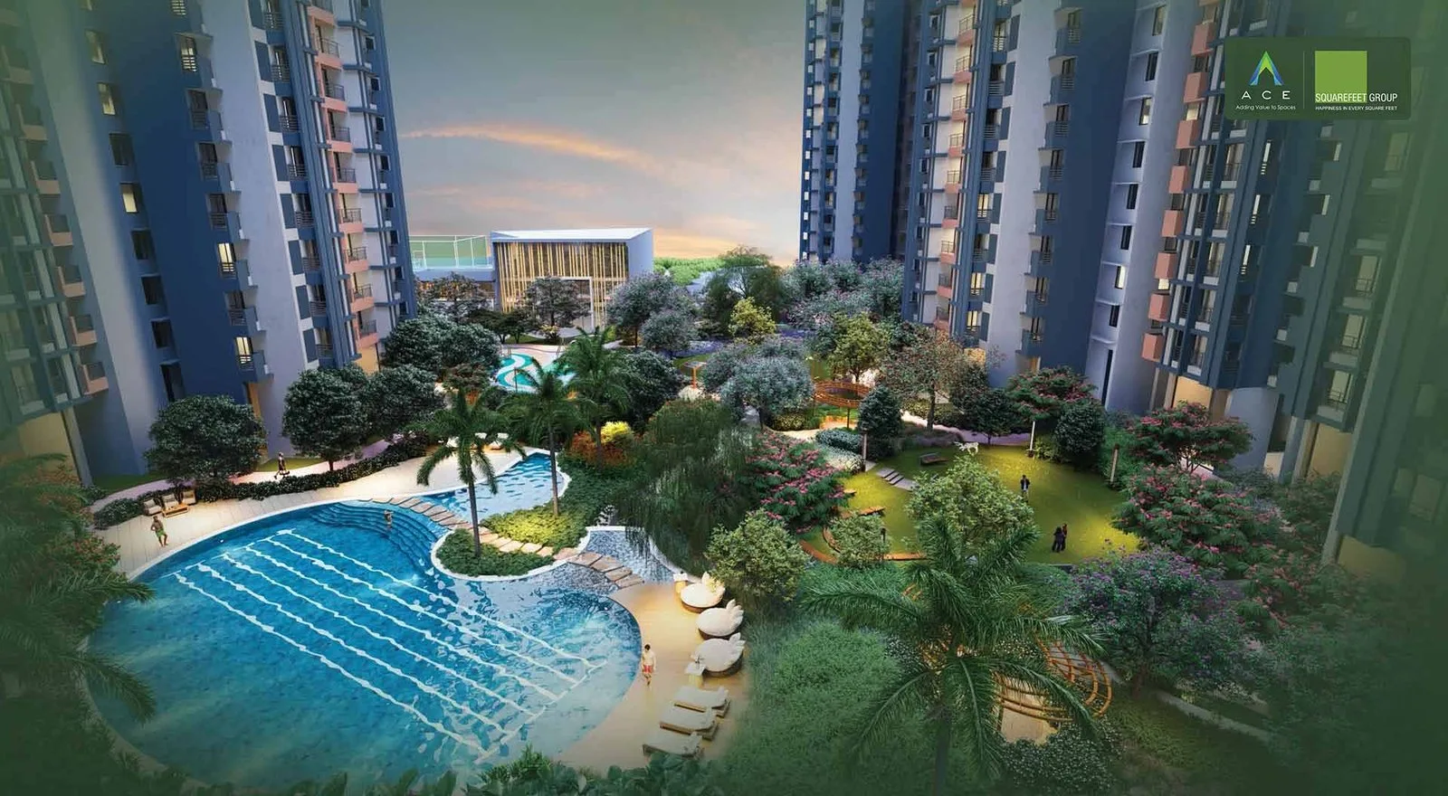 Avatara The Forest Kingdom Kasarvadavali | 2 & 3 BHK Flats in Thane West - 3 BHK Apartments in Kasarvadavali GB Road Thane West